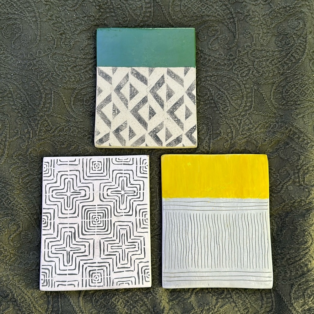 Concrete minimalist wall art